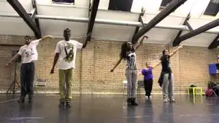 Lil Black & LaShont&eacute; Teach Jookin in AMSTERDAM!