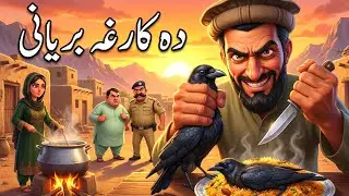 دہ کارغہ بریانی 🐦‍⬛ | Crow Biryani | Pashto cartoon