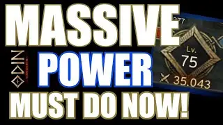DO THIS ASAP! Massive CP increase. GET STRONK Odin Valhalla Rising top tier hero lists redeem