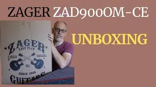 My new Zager ZAD900OM-CE unboxing