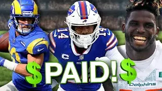 Highest paid NFL wide receivers of 2022 | Money Mondays