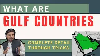 What are Gulf countries? | GCC Countries explained Hindi |  MS GK | Sir Sufyan #ppsc #gcc #foryou