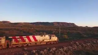 Rio Tinto Iron Ore Train Paraburdoo
