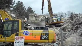 Demolition of the Joseph Proudman Building at Bidston Observatory - 3