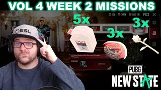 Vol 4 - Week 2 mission locations - How to complete? | NEW STATE MOBILE