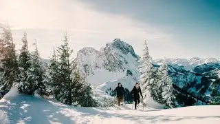 ❆ Gipfellicht ❆ Schneeschuhwanderung im Allg&auml;u