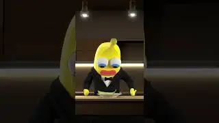 Holy crap it&rsquo;s a banana! #banana #funny #animation #cartoon #shorts