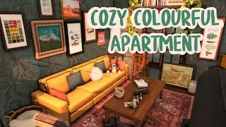 Sims 4 | COZY COLOURFUL APARTMENT | CC build