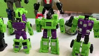As&iacute; se transforman los CONSTRUCTICONS en DEVASTATOR, TRANSFORMERS G1 HASBRO