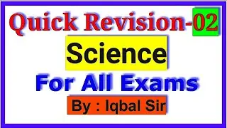 Science - Quick Revision 02 || for All JKSSB Exams