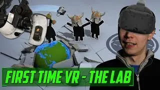 I'M IN Aperture Science Labs! - HTC Vive First time player! - Portal Atlas Robot Repair