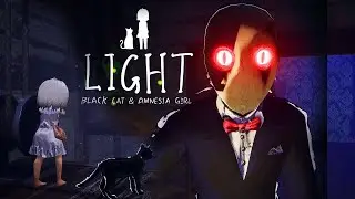 LIGHT: BLACK CAT & AMNESIA GIRL: a Little Nightmares-esque with dark creatures in a big house.