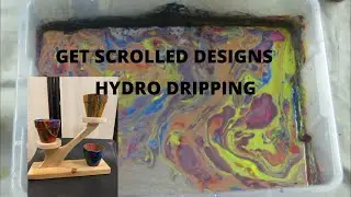 Get Scrolled Designs- HYDRO DRIPPING Pots for our timber planters!