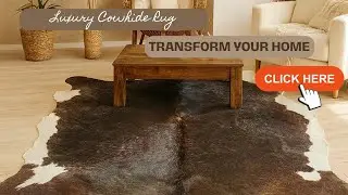 Boho Chic Living Room Makeover | Genuine Cowhide Rug Decor Ideas | Rodeo Cowhide Rugs