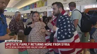 American Family Rescued from War Zone After Being Trapped Abroad