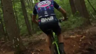 Evening Ride at Bethel Village Mountain Bike Trails