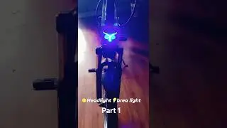 Mini Bike Headlight 🚨Brake Light Switch