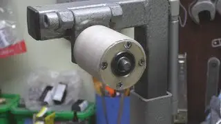 (DIY)Tires for grinding machine easy and CHEAP  belt grinder wheels