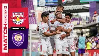 HIGHLIGHTS | RBNY Roll to 4th Consecutive Road Win | Orlando City SC vs. New York Red Bulls
