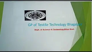 Campus visit of Government Polytechnic of Textile technology, Nathnagar, Bhagalpur