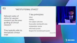 Keynote Lecture: Ethical Aspects of Vaccine Research