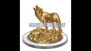 Canada $100 Dollars 2017 Silver Wolf PROOF