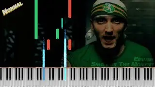 How to play Eminem - Sing For The Moment Piano | Easy Tutorial