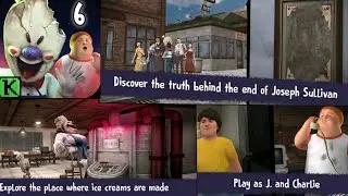 Ice cream 6 full gameplay ending Easy Mode.