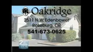 Apartments in Roseburg, OR - Oakridge Aprtments