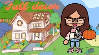 Fall decorating 🍁🍂🎃 (No voice🔇)|Have fun with Alice