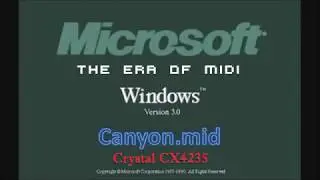 CANYON.MID on Crystal Cx4235 from Cirrus Logic