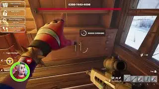 Playing Horror games with friends in Fortnite