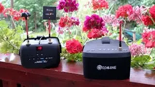 Eachine VR D2 - Part 1 - Unboxing, test and competition against Eachine EV800