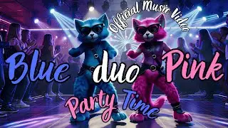 BlueduoPink – Party Time | Polish Disco Dance | Official Music Video #BlueduoPink #PartyTime