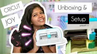 How to Set Up Cricut Joy for Beginners தமிழில் | Cricut Joy Unboxing | vinyl Gold cutting for resin