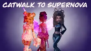 Catwalk To Supernova - First Video Ever Playing Dress To Impress On Roblox!