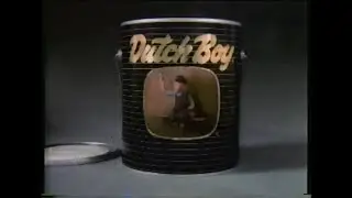1987 Dutchboy Paint Retro TV Commercial Ad