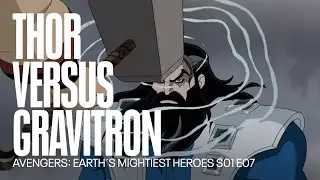 Thor versus Gravitron | Avengers: Earth&acute;s Mightiest Heroes
