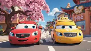 Cartoon cars video roadbuilding #construction #517 #constructiong #roadroller 