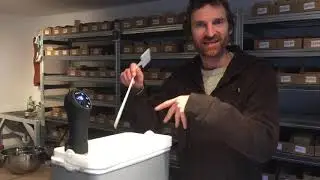 How to do a hot water treatment for small vegetable seeds