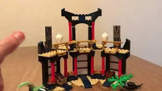 LEGO Ninjago Tournament of Elements set review. So many minifigures!