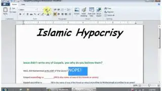 Islamic Hypocrisy