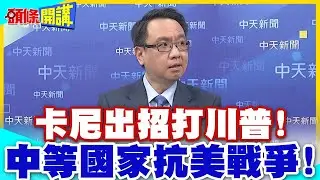 中等國家抗美戰爭! | 卡尼:愛用國貨砲打川普!澳洲英國芬蘭跟進!只剩他很頭鐵?【頭條開講】精華版 @中天電視CtiTv