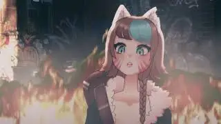 Yesterday's fire went out of control OH NO OH GEEZ #vtuber #envtuber #shoost