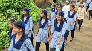9 ऑगस्ट #जगतिक आदिवासी दिन प्रभात फेरी #शास. आश्रमशाळा गारगांव 