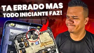 Maiores Erros de Iniciantes no Conserto de Celular! (Todo Mundo Faz)
