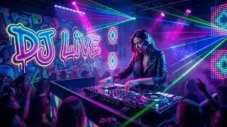Neon Bass DJ LIVE | Futuristic Hip Hop Club Music