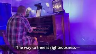 As Now We Take the Sacrament - Uplifting Sacrament Hymn performed by Jacob Hershberger