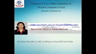 Consumer Rights and User Friendly Court Procedure