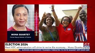 Election 2024: Next NDC administration will strive to revive the economy - Mona Quartey